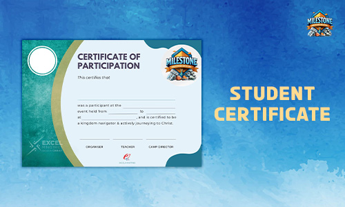 Student Certificate