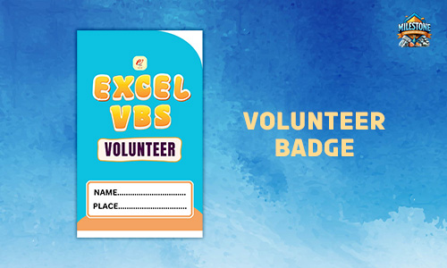 Volunteer badge
